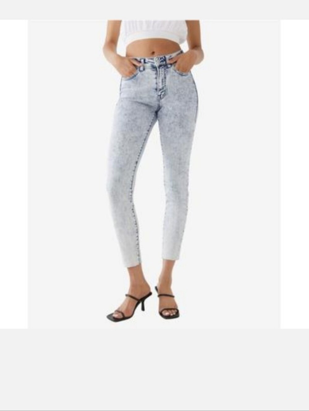 True Religion High Rise Skinny Jeans